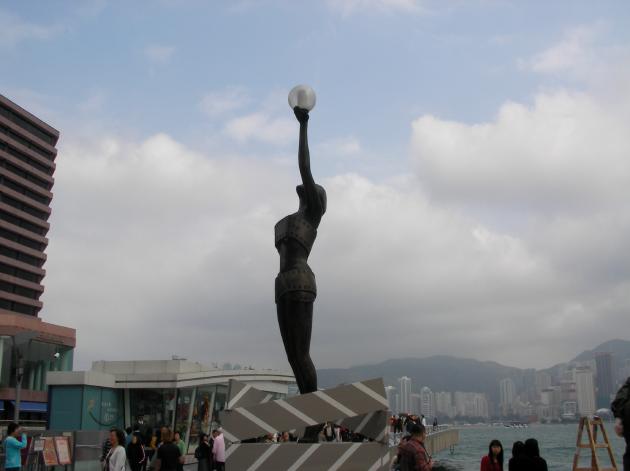 金像奨（香港のアカデミー賞）の像